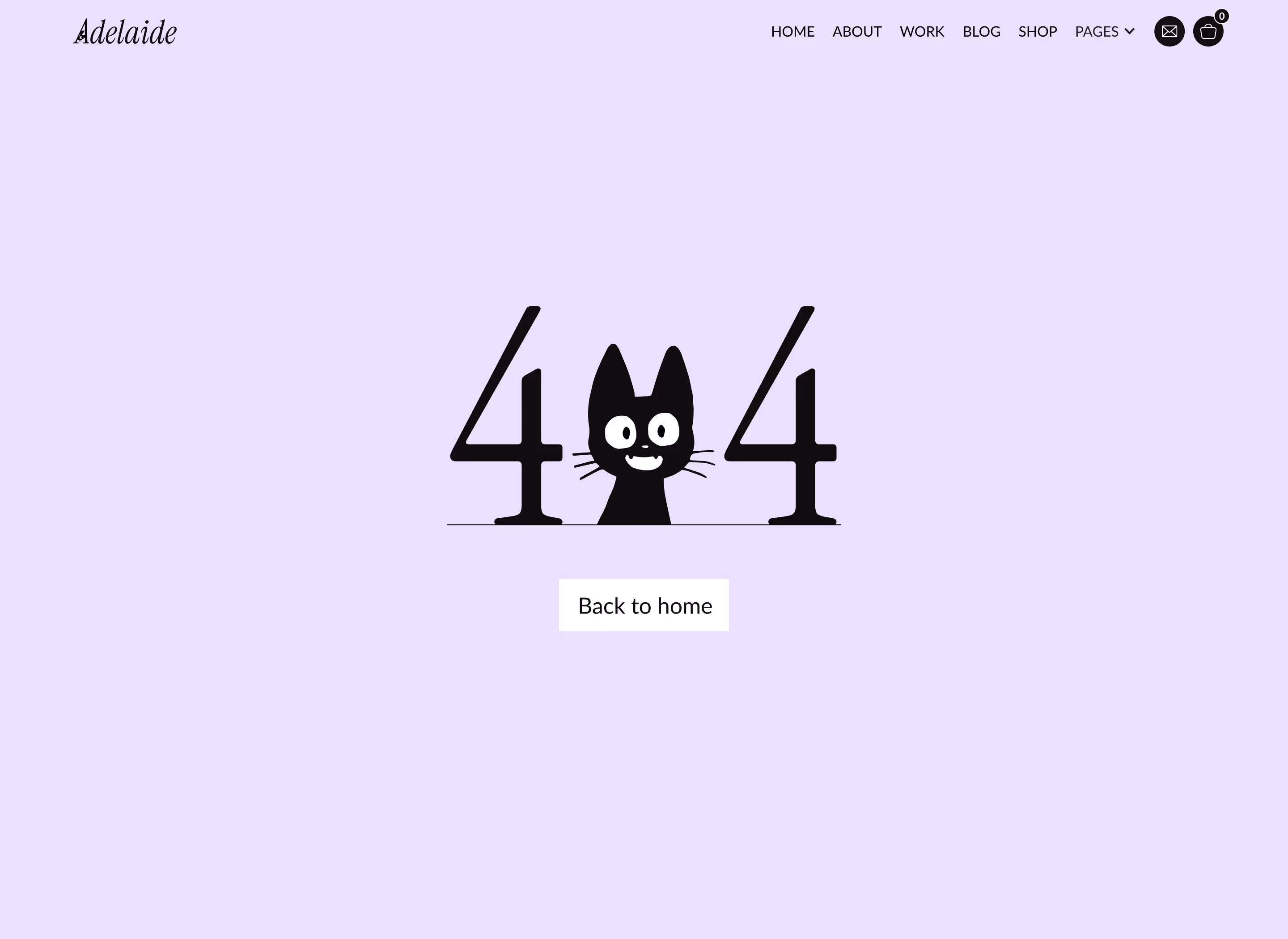 Adelaide Portfolio Template - Designed by Azwedo.com and Wedoflow.com